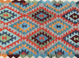 3.9m Afghan Waziri Kilim Hall Runner