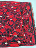2.8x1.5m Afghan Meymaneh Kilim Rug