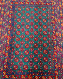 Tribal Afghan Dulatabad Rug 2.4x1.7m