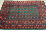 Tribal Afghan Dulatabad Rug 2.4x1.7m