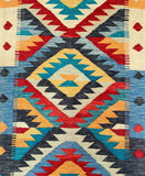 4m Afghan Kyber Kilim Hall Runner