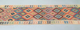 4.2m Afghan Waziri Kilim Hall Runner