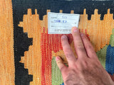 3.9m Afghan Aryana Kilim Hall Runner