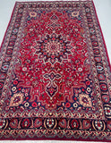 3.1x2m Traditional Persian Mashad Rug