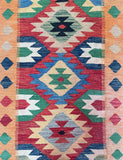 4m Afghan Aryana Kilim Hall Runner