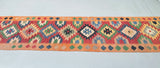 4m Afghan Aryana Kilim Hall Runner
