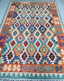 Afghan Kyber Kilim Rug 2.9x2m At Persian Rug Warehouse WA in Perth.