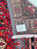 2x1.5m Tribal Persian Heriz Rug