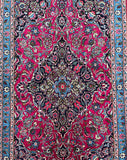 Traditional Persian Kashmar Rug 2x1.1m