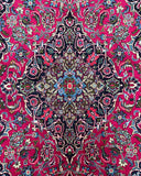 Traditional Persian Kashmar Rug 2x1.1m