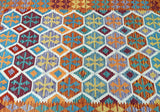 Afghan Ariana Kilim Rug 3x2m