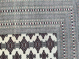 Silk Base Persian Turkoman Rug 1.8x1.3m