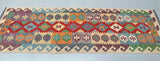 2.5m Afghan Waziri Kilim Hall Runner