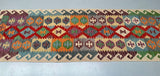 2.5m Afghan Waziri Kilim Hall Runner