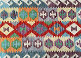 2.5m Afghan Waziri Kilim Hall Runner