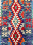 2.5m Afghan Waziri Kilim Hall Runner