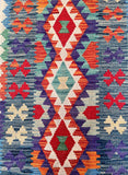 2.5m Afghan Waziri Kilim Hall Runner