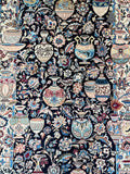 Treasure Design Persian Kashmar Rug 2x1.3m