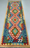2m Afghan Aryana Kilim Hall Runner