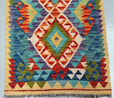 2m Afghan Aryana Kilim Hall Runner