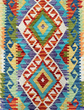 2m Afghan Aryana Kilim Hall Runner