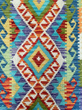 2m Afghan Aryana Kilim Hall Runner