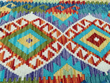 2m Afghan Aryana Kilim Hall Runner
