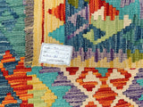 2m Afghan Aryana Kilim Hall Runner