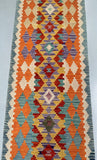 2.6m Afghan Aryana Kilim Hall Runner