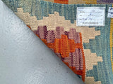 2.6m Afghan Aryana Kilim Hall Runner