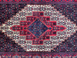 Persian Senneh Bijar Rug 1.7x1.2m