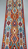 3m Afghan Aryana Kilim Hall Runner For Australian Homes.