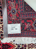Persian Senneh Bijar Rug 1.7x1.2m