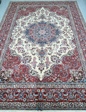 3.4x2.5m Persian Sabzevar Rug Signed - shoparug
