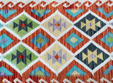 2m Afghan Waziri Kilim Hall Runner
