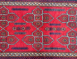 1.5m Afghan Kunduz Hall Runner
