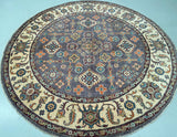 Afghan Kazak Round Rug 2x2m For Adelaide Homes.