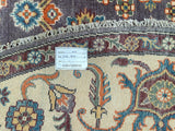 Afghan Kazak Round Rug 2x2m