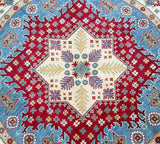 Round Afghan Kazak Rug 2.5x2.5m
