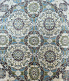 Round Afghan Chobi Rug 2.2x2.1m