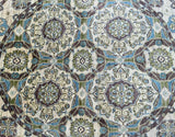 Round Afghan Chobi Rug 2.2x2.1m