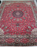 Dome Design Persian Tabriz Rug 4x3m