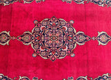2.3x1.4m Antique Persian Kashan Rug