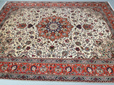 Traditional Persian Tabriz Rug 3.4x2.5m