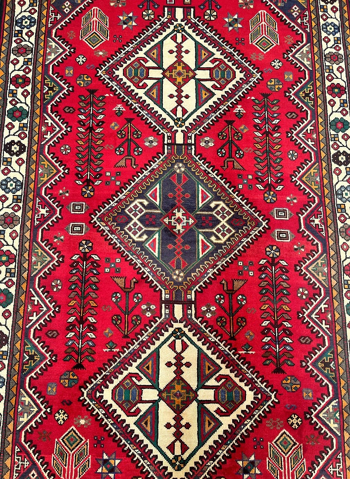 Nomadic Persian Shiraz Rug 3.1x1.6m