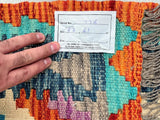 87x61cm Afghan Waziri Kilim Rug