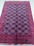 Tribal Afghan Roshnai Rug 2.6x1.7m