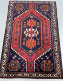 1.6x1.1m Village Mazlaghan Persian Rug