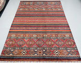 Afghan Super Kazak Rug 2.4x1.75m