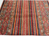 Afghan Super Kazak Rug 2.4x1.75m